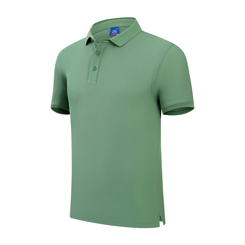 保罗冰离子纤维短袖POLO衫_翻领T恤衫订做_夏季工作服现货批发【9色可选】