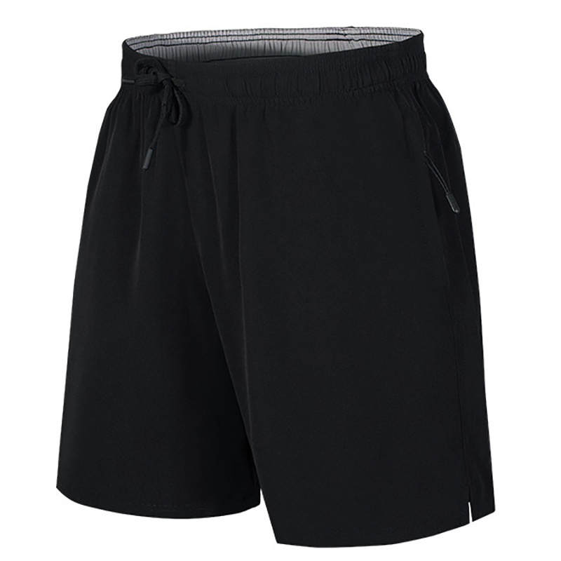 夏季松紧腰休闲运动短裤_速干透气跑步五分短裤_沙滩短裤【5色可选】