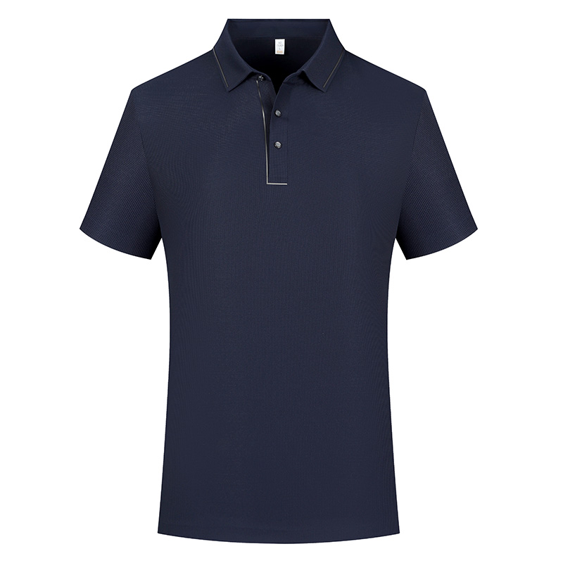 华夫格5A抗菌速干无痕翻领短袖POLO衫工作服T恤定制【9色可选】