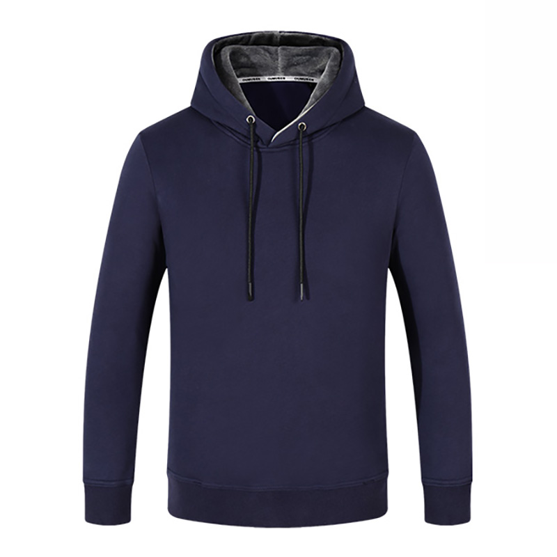 加厚银狐绒套头连帽卫衣_加厚连帽卫衣班服定制【10色可选】