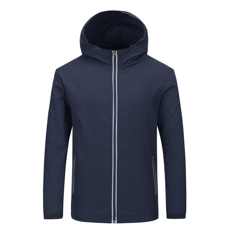 反光条长袖风衣外套_风衣工作服定制_秋冬户外风衣工服定做【5色可选】