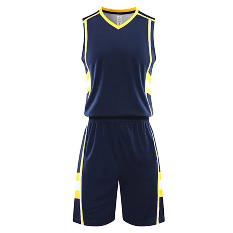 透气背心篮球服套装_学生定制篮球衣_比赛训练队服【5色可选】