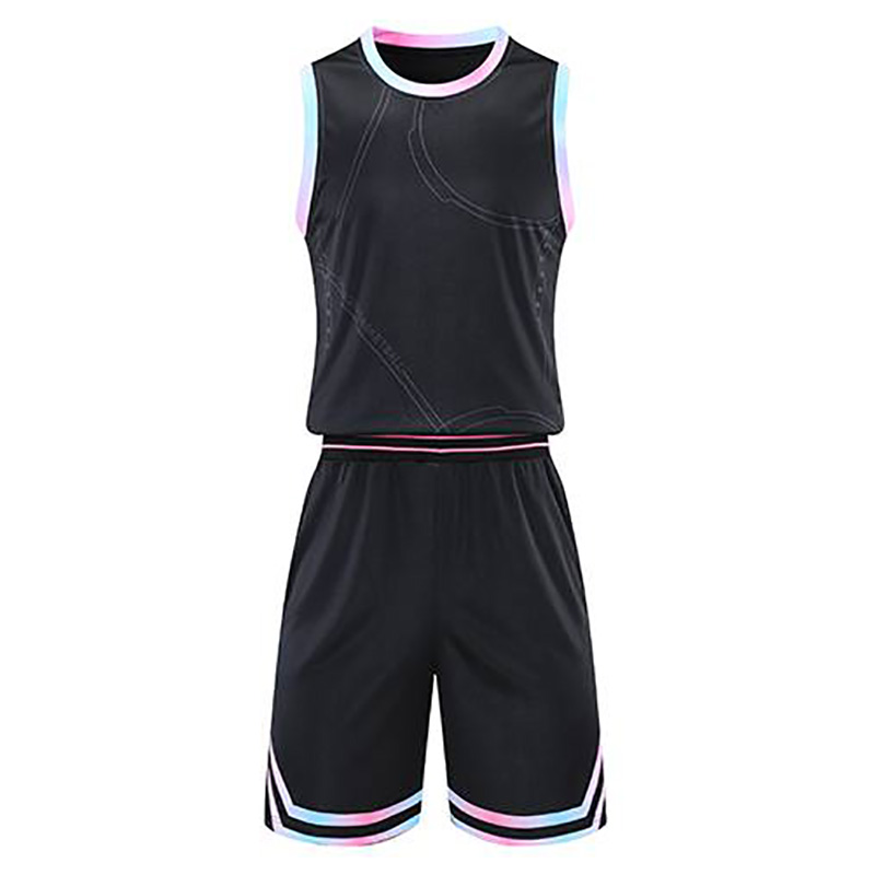篮球服背心套装_高中大学生比赛球衣定制_速干篮球训练队服订做【2色或选】
